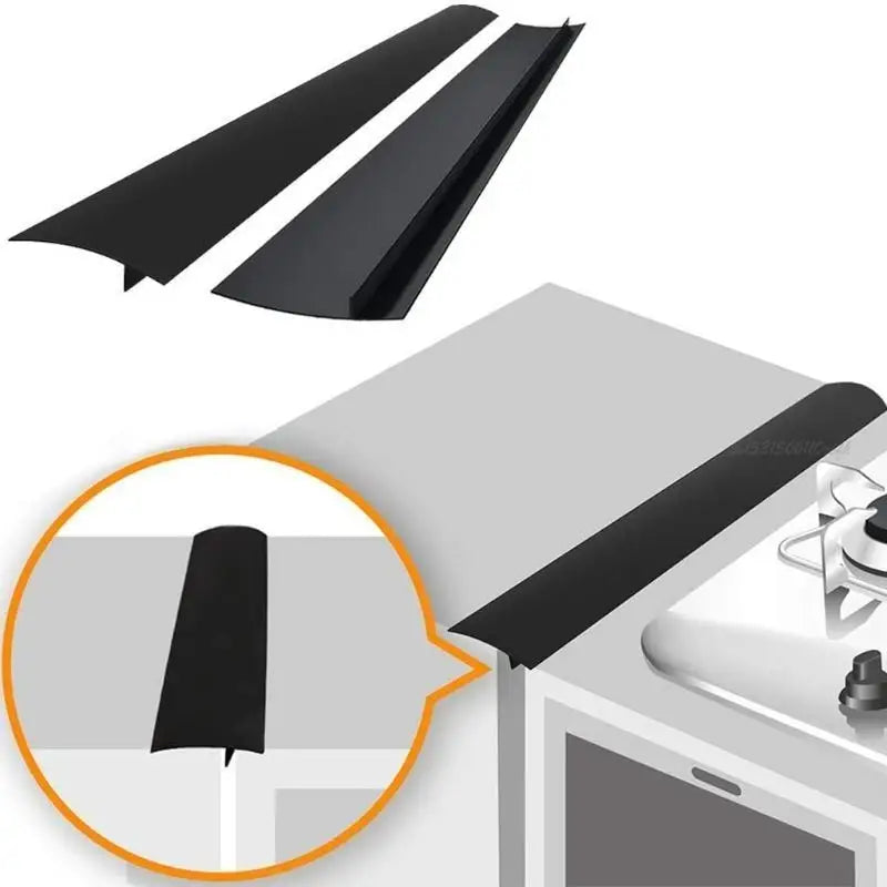 27RB 2 Pack Silicone Stove Counter for Gap Cover, 21inch/25 inch Kitchen Counter for Gap Filler Between Stovetop Kitchen Appl