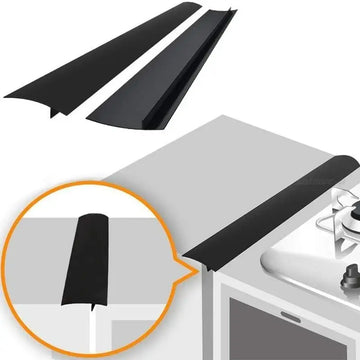 27RB 2 Pack Silicone Stove Counter for Gap Cover, 21inch/25 inch Kitchen Counter for Gap Filler Between Stovetop Kitchen Appl